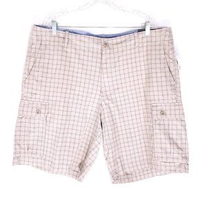 Club Room Men Short 100% Cotton Check Size 40 - NWT